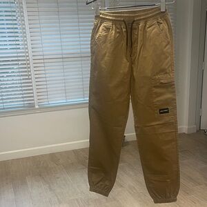 Kids Tan Jogger Pants